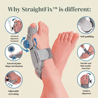 Straighten Your Bunion At Home - Visible Relief in as Little as 30 Days