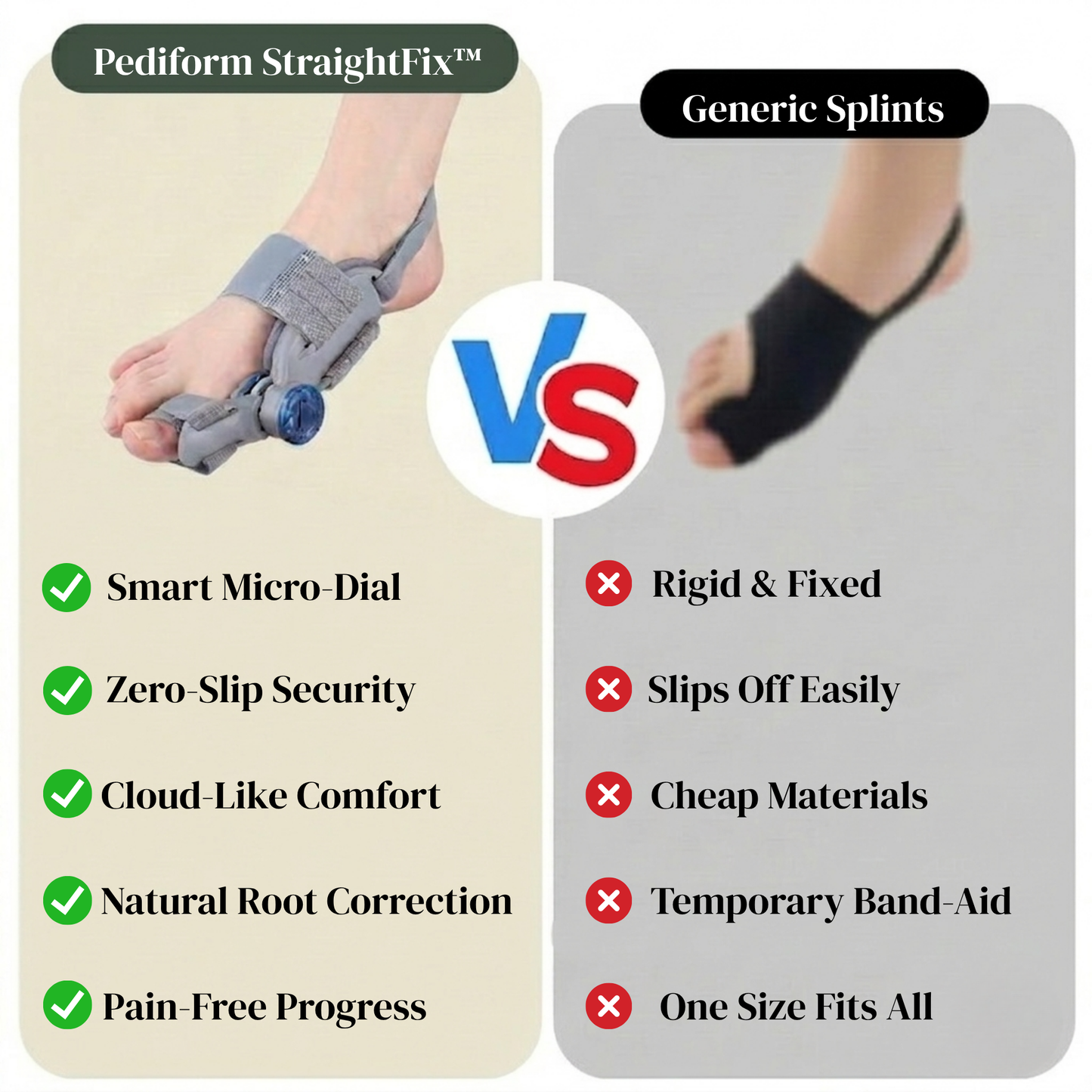 Straighten Your Bunion At Home - Visible Relief in as Little as 30 Days